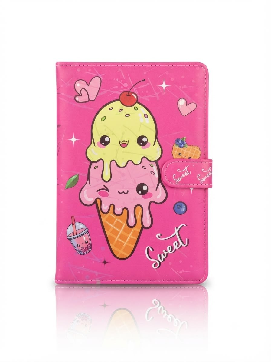 Kids Diary & Notebooks – Unicorn Rainbow Sticker | Belinda Store - view 4