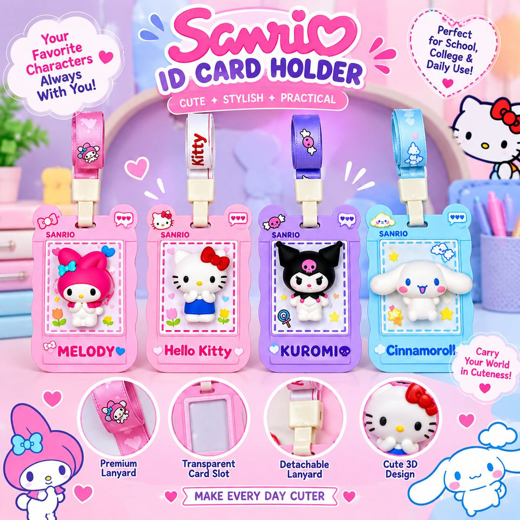 Sanrio Card Holder - Cute ID Card Holder for Kids | Belinda Store - view 4