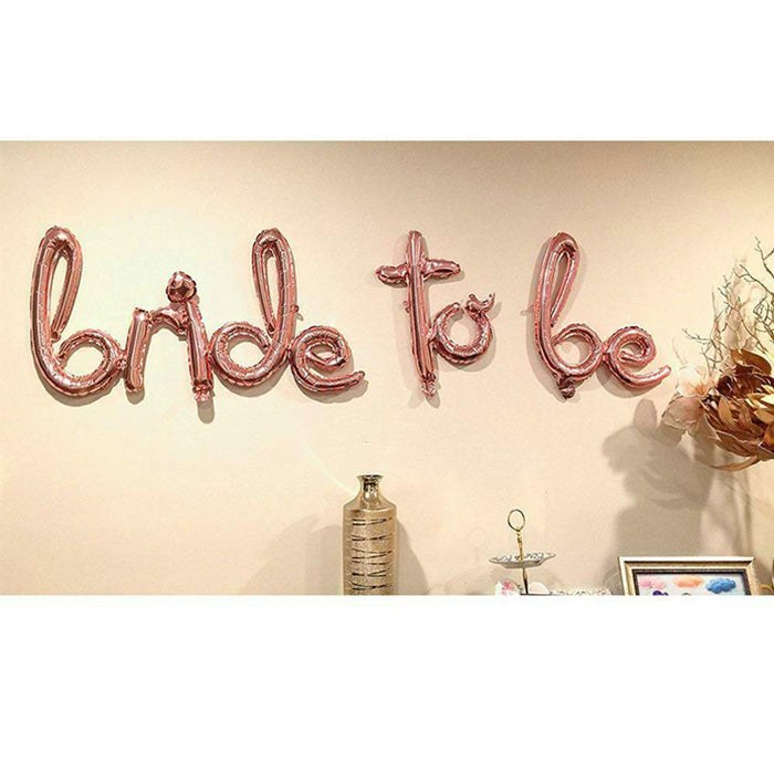 Foil Banner Sets – Dholki, Bride To Be & Anniversary | Belinda Store - view 4