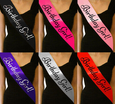 Birthday Girl Sash