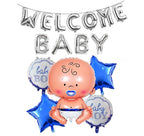 Welcome Baby Foil Balloon Set – 16 Pcs