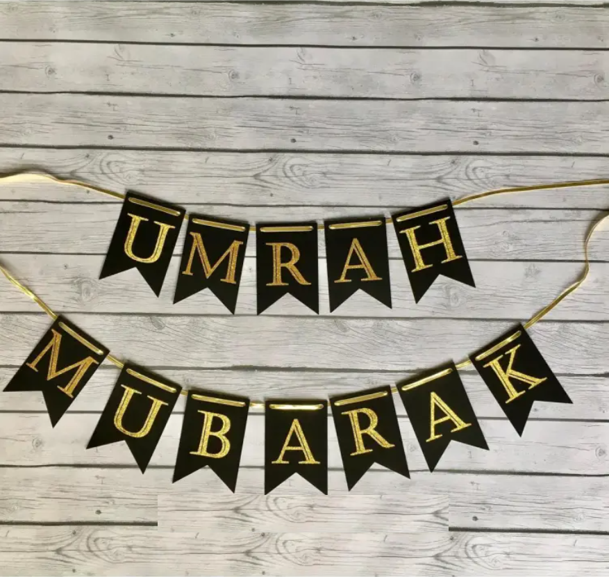 Umrah / Hajj Mubarak Card Banner