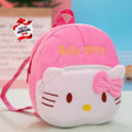 Hello Kitty plush kids backpack pink