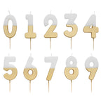 Gold Number Candles – Birthday Cake | Belinda Store - view 5
