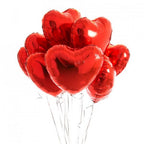 Heart Foil Balloons 18 Inch – Pack of 5