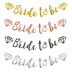 Bride To Be Hanging Banner with Crown