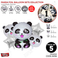 Panda Foil Balloon Set