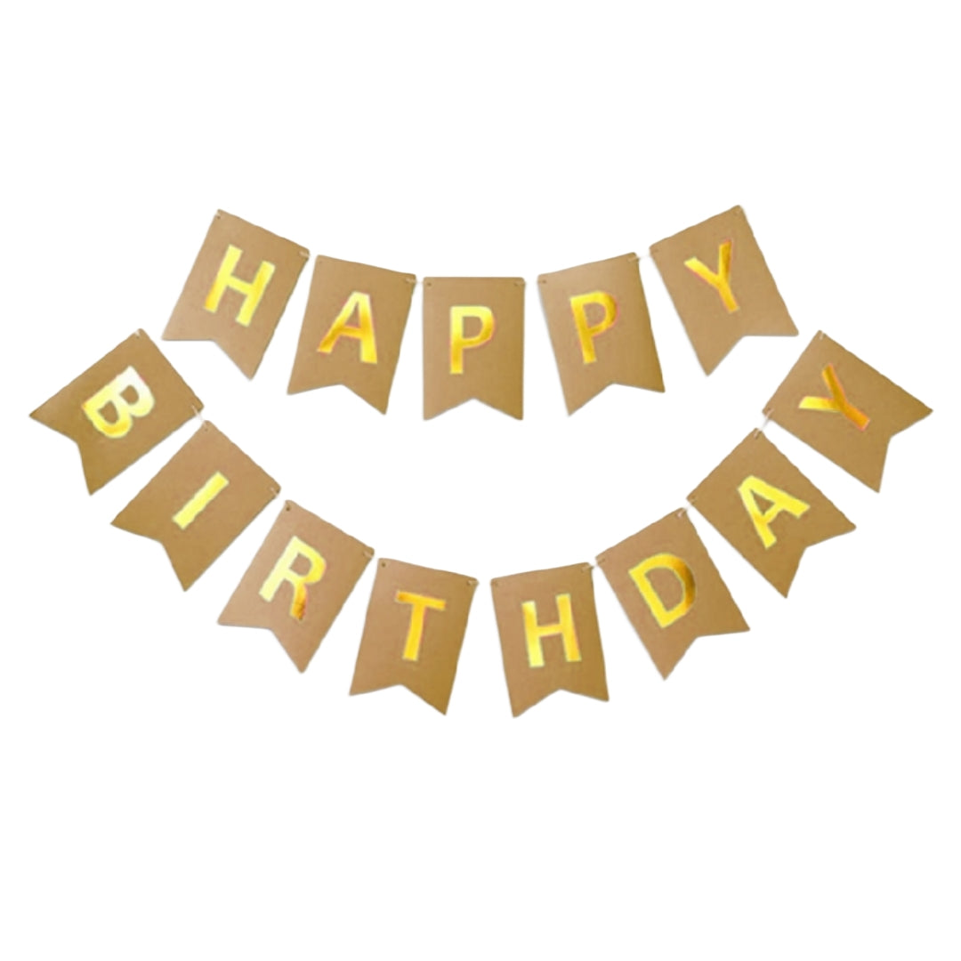 Happy Birthday Card Banner – All Colours