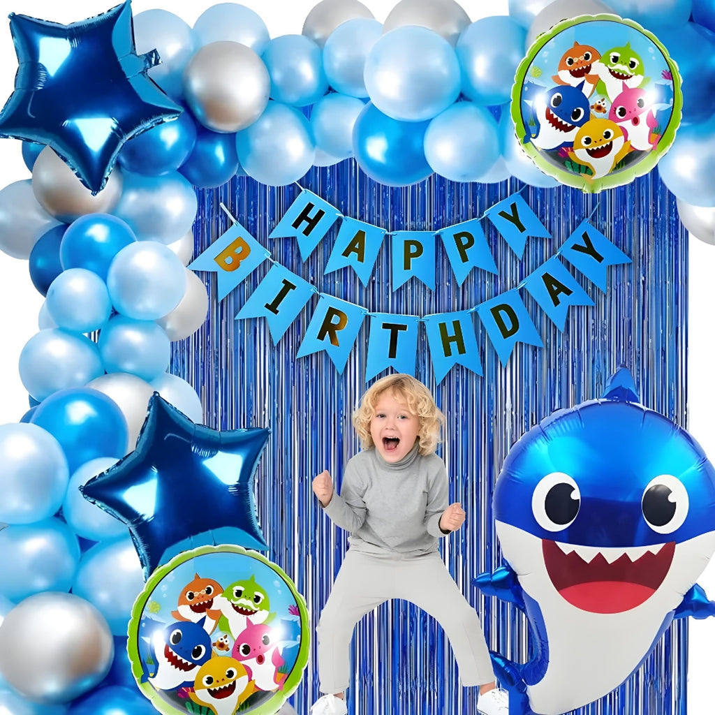 Baby Shark Birthday Theme Set – 53 Pcs
