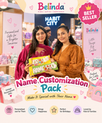 Name Customization Pack - personalized ceramic name painting kit for kids