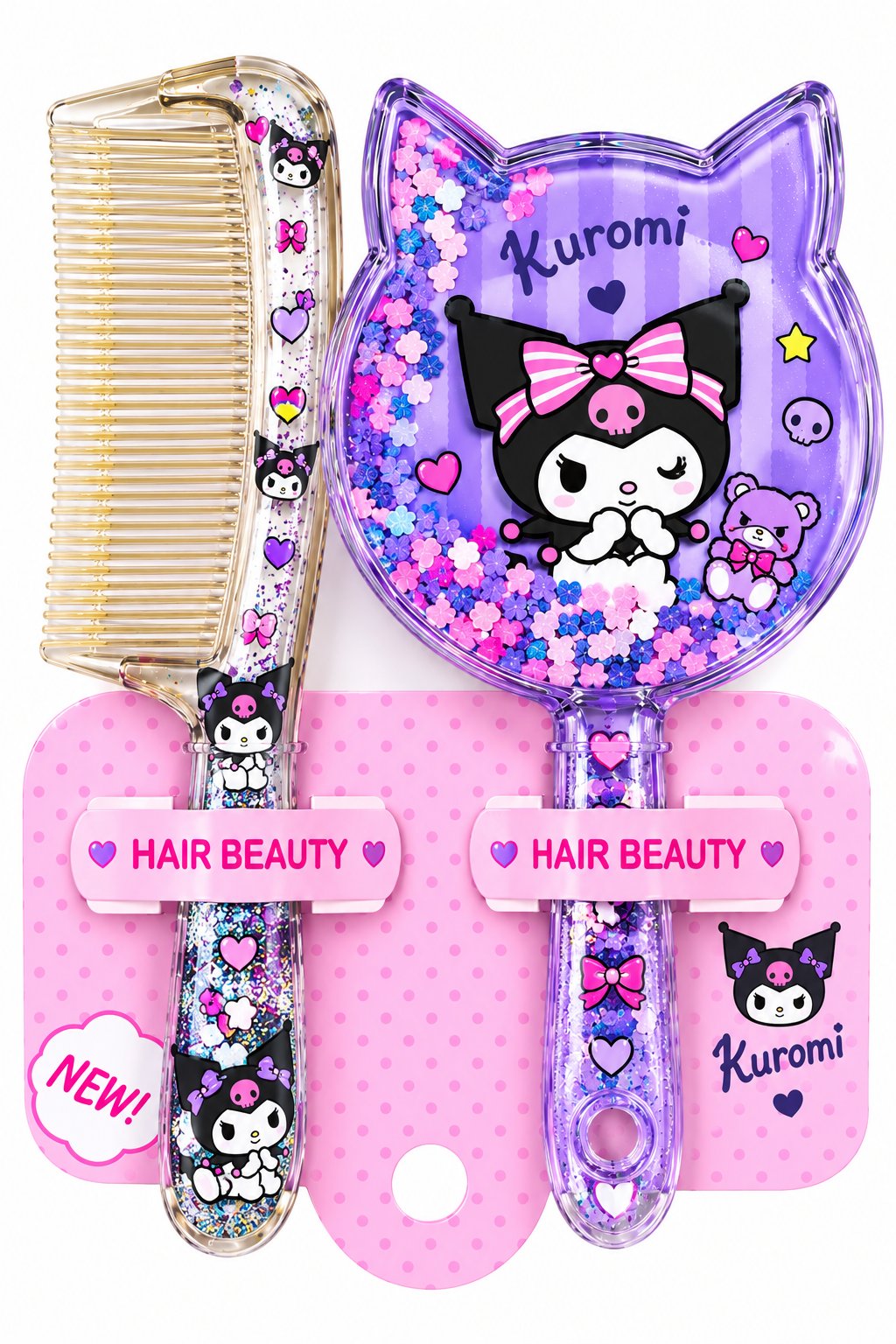 Kawaii Hair Comb Set - Cute Cartoon Hair Combs for Girls | Belinda Store - view 9