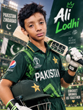 Customized Cricket first birthday portrait - personalized photoshoot design 1