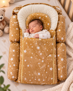 Baby Sleeping Bag - Little Star Print Newborn Sleep Nest (3 Colors)