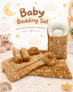 Baby Sleeping Bag - Little Star Print Newborn Sleep Nest (3 Colors)