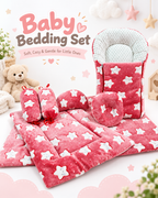 Baby Sleeping Bag with Star Print - Soft Newborn Sleep Nest (5 Colors)