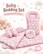 Baby Sleeping Bag with Star Print - Soft Newborn Sleep Nest (5 Colors)