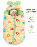 Velvet Baby Sleeping Carry Nest - Soft Newborn Carry Nest (6 Designs)