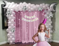 Star & Moon Birthday Backdrop Set – 66 Pcs