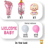Welcome Baby Foil Balloon Set – 5 Pcs
