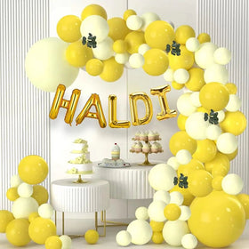 Haldi Decoration Set – 52 Pcs