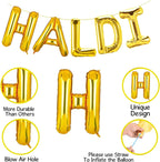 Haldi Decoration Set – 52 Pcs