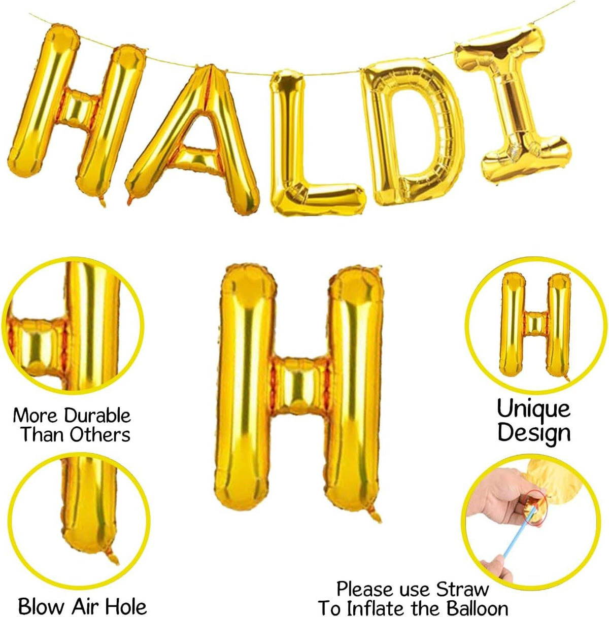 Haldi Decoration Set – 52 Pcs
