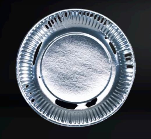 Silver Foil Paper Plates 8 Inch – Pack of 12