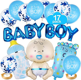 It's A Boy Balloon Set – 17 Pcs