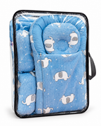 Baby Sleeping Bag Carry Nest - Elephant Print (Pack in Case)