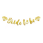 Bride To Be Decoration Set – Golden & White