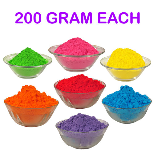 Holi Colour Powder – Pack of 7