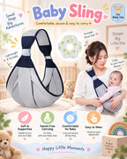 Adjustable Baby Sling Carrier – poster 5 | Belinda Store Pakistan