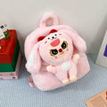 Kids Plush Bunny Backpack in Pink - cute rabbit school bag for girls Belinda Store