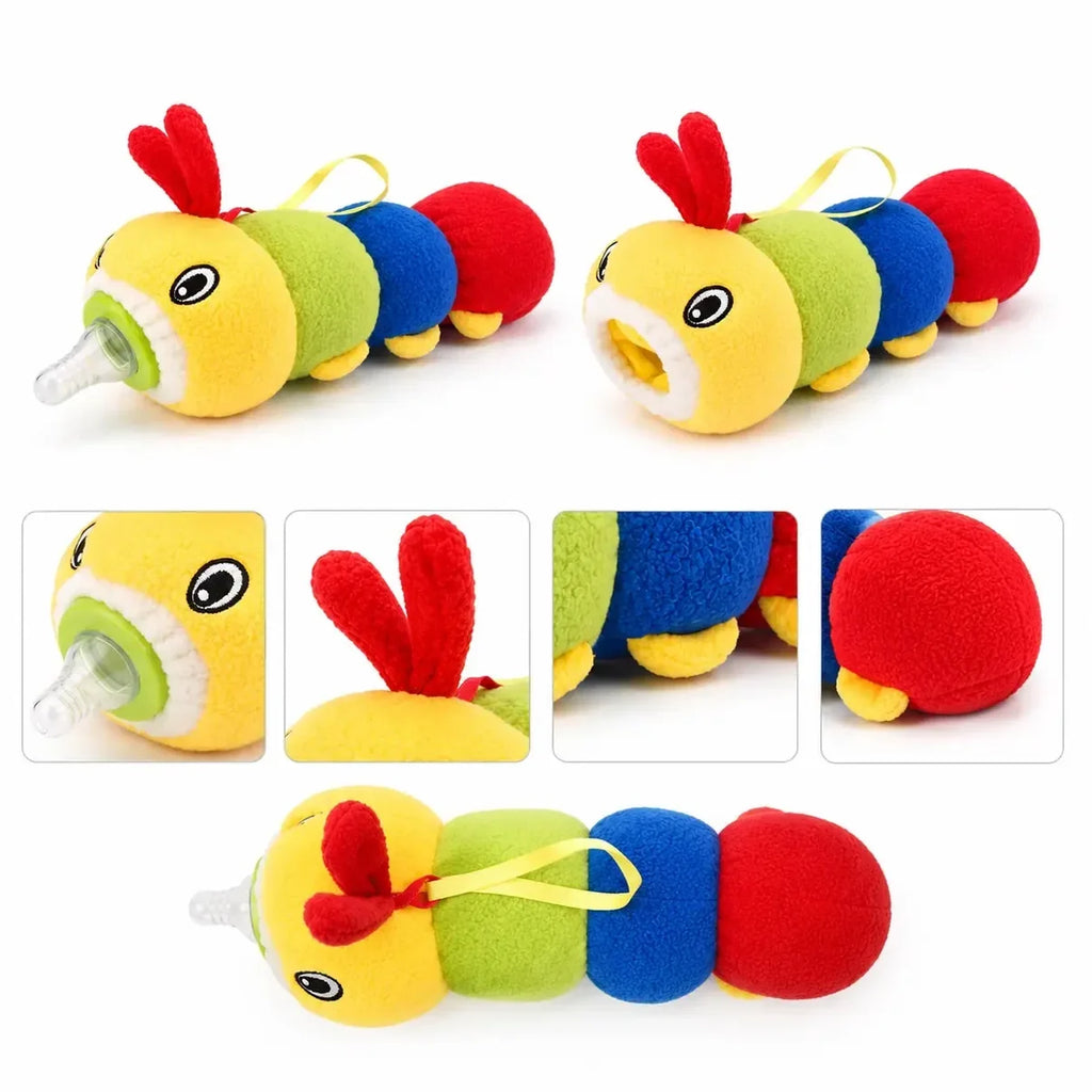 Multicolor Ant Plush Baby Bottle Cover – image 3 | Belinda Store Pakistan