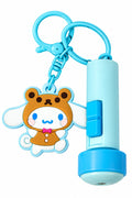 Aqua Bunny Bear Keychain Light