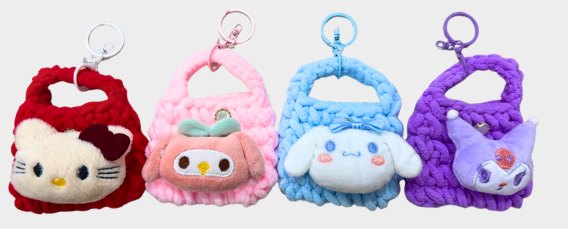 Assorted Character Keychains
