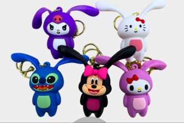 Assorted Character Keychains
