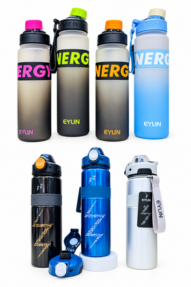 ENERGY Gradient Water Bottle | Ombre Sipper Bottle for Kids
