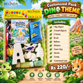 Customized Birthday Pack – Dino Theme | Personalized Kids Fa