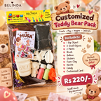Customized Birthday Pack – Teddy Bear Theme | Personalized K