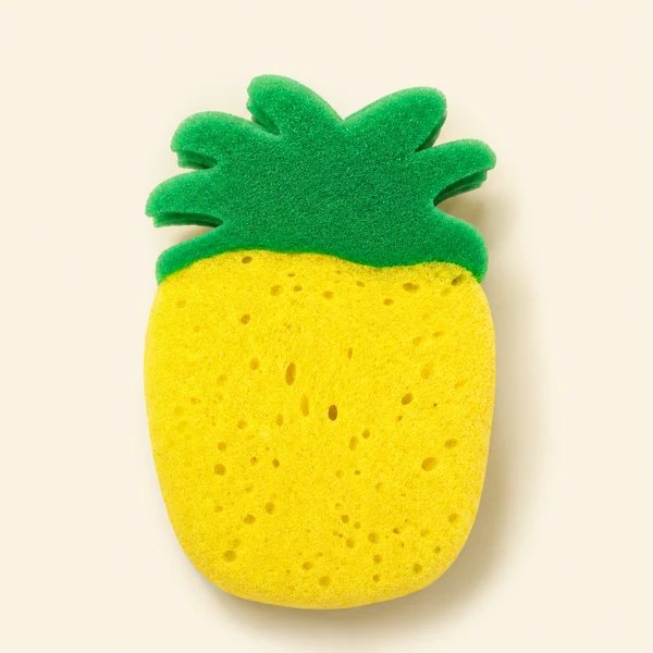Baby Fruit Bath Sponge – Pineapple