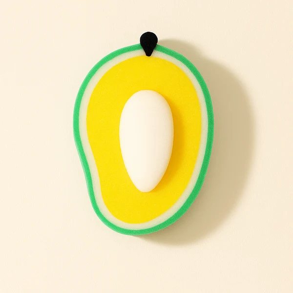 Baby Fruit Bath Sponge – Mango