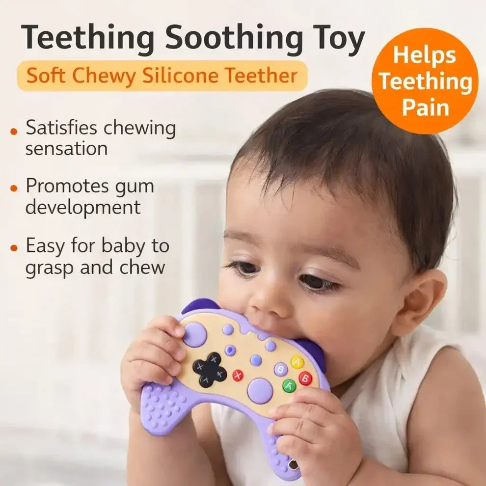 Baby Game Controller Silicone Teether – image 6 | Belinda Store Pakistan