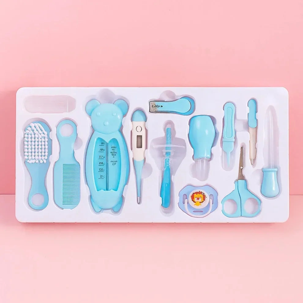 Baby Grooming Kit 13 Pieces – Blue | Belinda Store Pakistan