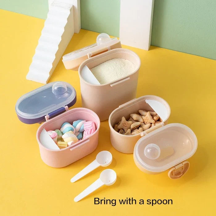 Baby Milk Powder Container with Spoon – image 2 | Belinda Store Pakistan
