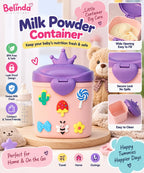 Baby Milk Powder Container with Spoon – poster 8 | Belinda Store Pakistan