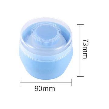 Baby Powder Puff with Container