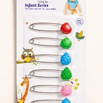 Baby Safety Pins â Infant Series Locking Diaper  - alternate view 3