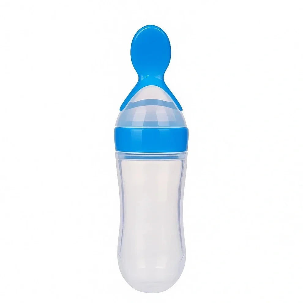 Baby Silicone Squeeze Spoon Feeder – image 1 | Belinda Store Pakistan
