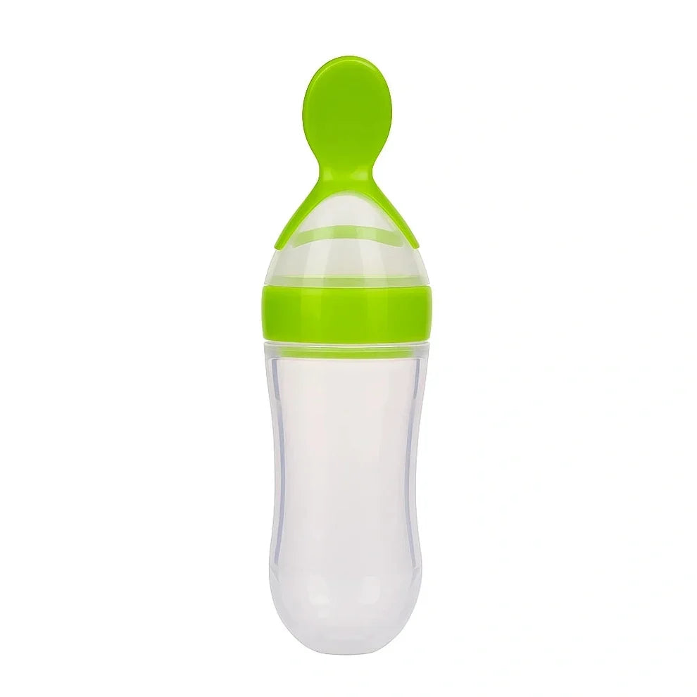Baby Silicone Squeeze Spoon Feeder – image 2 | Belinda Store Pakistan